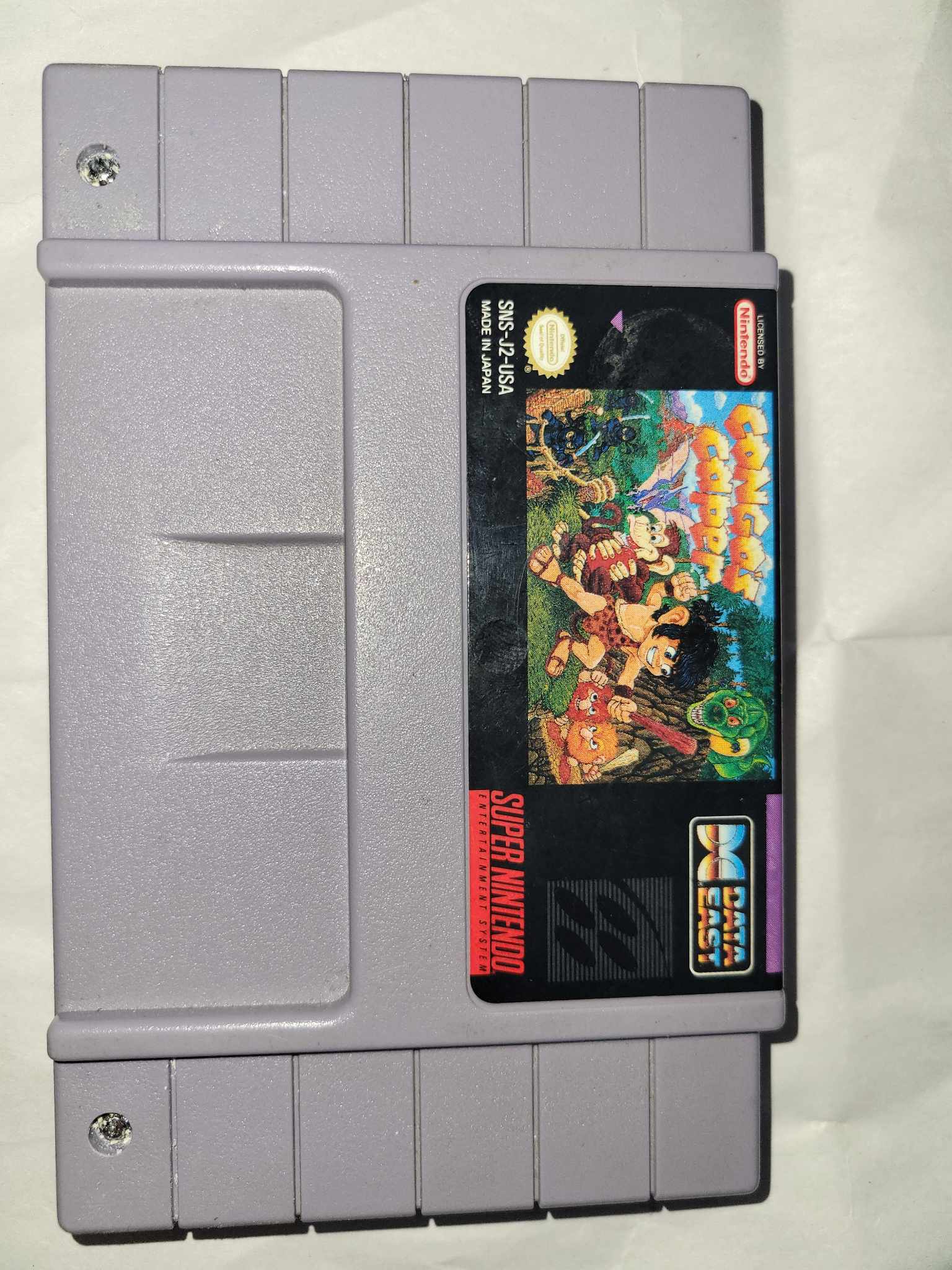 SUPER NINTENDO - CONGOS CAPER - CARTRIDGE ONLY (01)